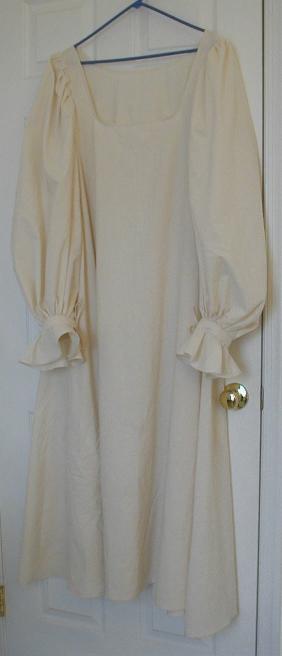Muslin gown