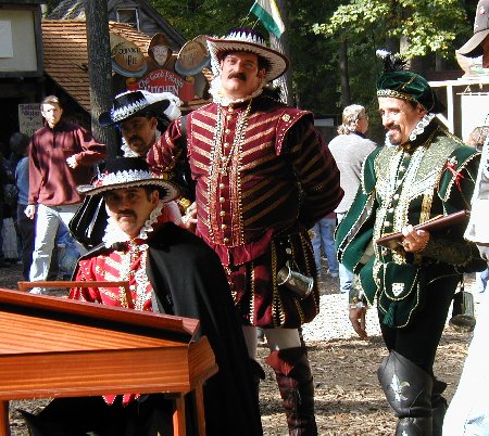 Musicians at the Ren Fest